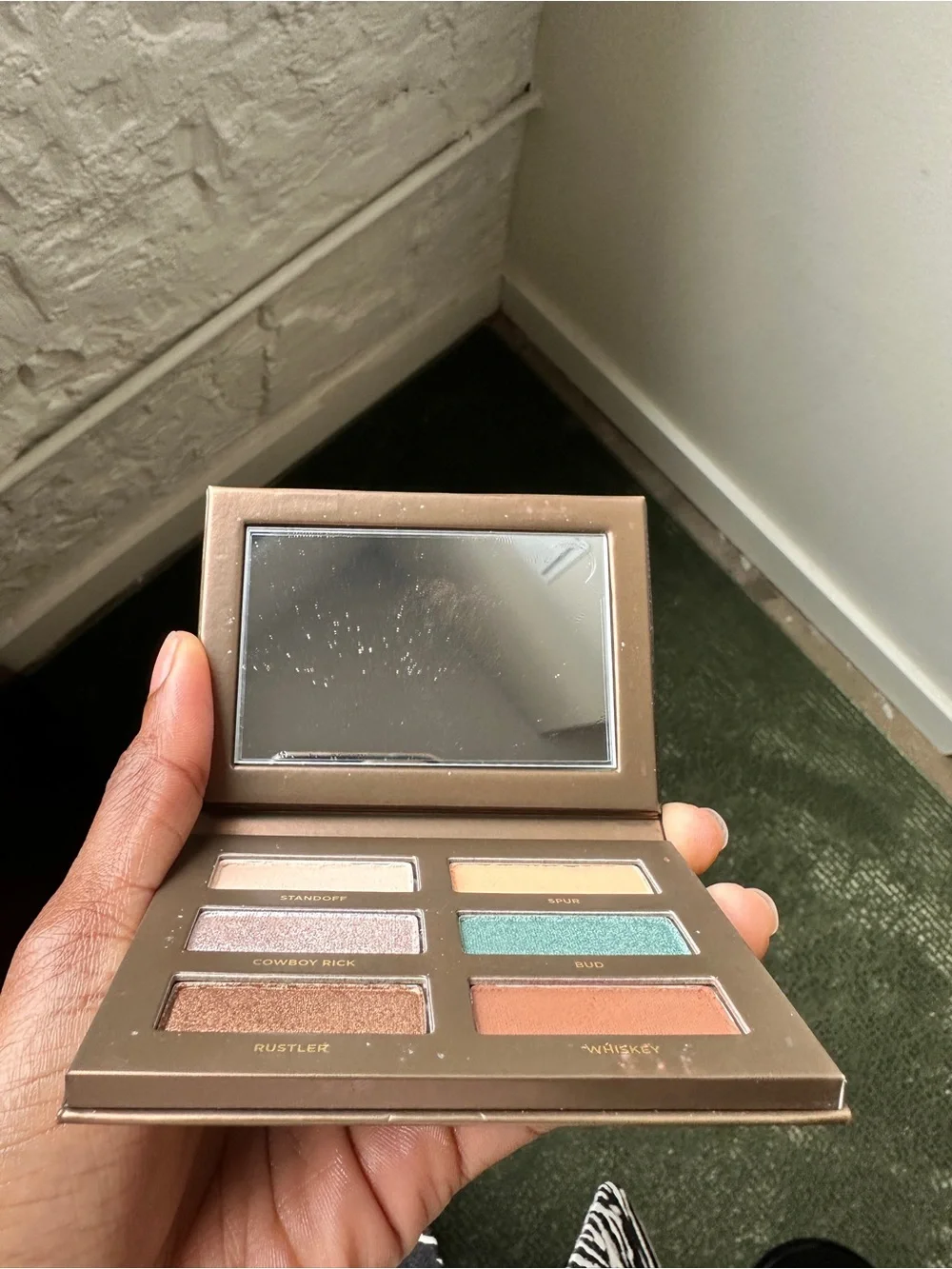 Urban decay discontinued Wild West eyeshadow mini eye palette vibrant summer